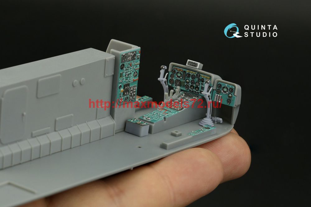 QD+48358   3D Декаль интерьера кабины Ка-27ПЛ, Учебно-тренировочный (Hobby Boss) (с 3D-печатными деталями) (attach2 75134)
